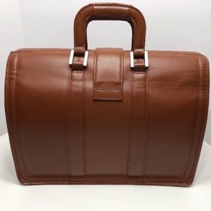 McKlein Morgan Litigator Leather Lawyers Briefcase
